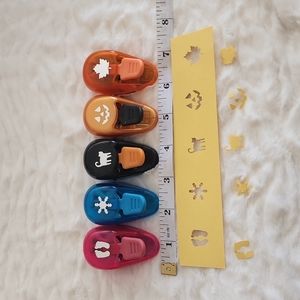 Set of 5 EK Success Small Punchers